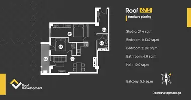 Apartamento 3 habitaciones en Georgia, Georgia