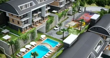 Duplex 5 rooms in Alanya, Turkey