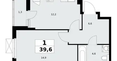 Appartement 1 chambre dans poselenie Sosenskoe, Fédération de Russie