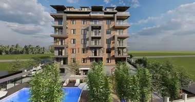 Mieszkanie 2 pokoi z balkon, z winda, z nadzór wideo w Gazipasa, Turcja