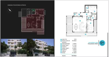 Wohnung 3 zimmer in Donja Lastva, Montenegro