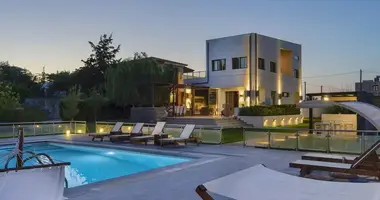 Villa 1 room with swimming pool, with mountain view in Rethymni Municipality, Greece