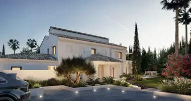 Villa 4 room villa with furniture, with air conditioning, with terrace in Marbella, Spain