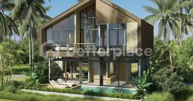 Villa 2 bedrooms with Balcony, with Furnitured, with Air conditioner in Canggu, Indonesia