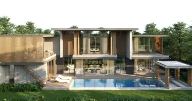 Villa 4 bedrooms with Double-glazed windows, with Furnitured, with Air conditioner in Phuket, Thailand