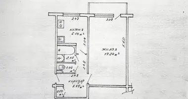Apartamento 1 habitación en Minsk, Belarús
