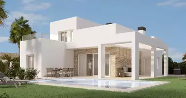 Villa  mit Terrasse, mit Garage, mit Privatpool in Almoradi, Spanien