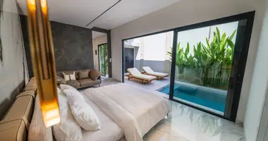 Villa 1 habitación con Doble acristalamiento, con Amueblado, con Aire acondicionado en Kerobokan Klod, Indonesia