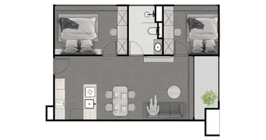 2 bedroom apartment in Rawai, Thailand