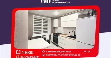 1 room apartment in Barysaw, Belarus