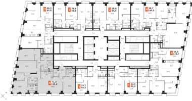 Apartamento 5 habitaciones en North-Western Administrative Okrug, Rusia