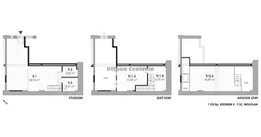 Apartamento 4 habitaciones en Budapest, Hungría