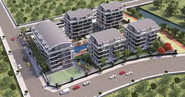 Penthouse 5 pokojów z klimatyzacja, z parking, z z renowacją w Alanya, Turcja