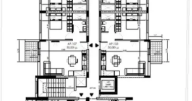 Appartement 2 chambres dans Pýla, Chypre