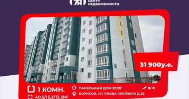 1 room apartment in Barysaw, Belarus