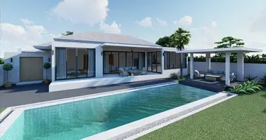 Villa 2 chambres avec parkovka parking, avec Terrasse, avec Jardin dans Ko Samui, Thaïlande