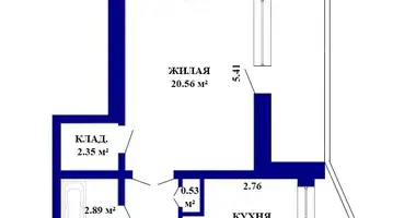 Appartement 1 chambre dans Minsk, Bélarus