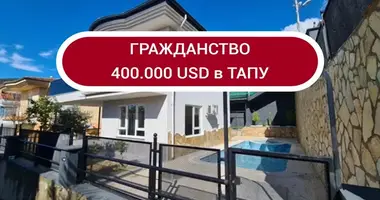 Villa 2 chambres avec Meublesd, avec Vue sur la mer, avec Appareils ménagers dans Alanya, Turquie