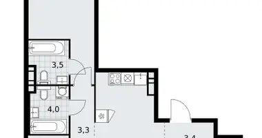 Appartement 3 chambres dans poselenie Sosenskoe, Fédération de Russie