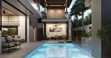 Villa 3 chambres avec Fenêtres double vitrage, avec Meublesd, avec Climatiseur dans Phuket, Thaïlande