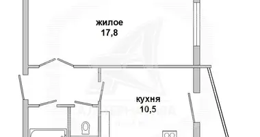 Apartamento 1 habitación en Brest, Bielorrusia