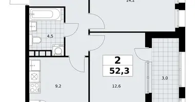 Квартира 2 комнаты в поселение Сосенское, Россия