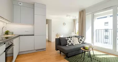 Wohnung 2 Zimmer mit Möbel, mit Parken, mit Klimaanlage in Breslau, Polen