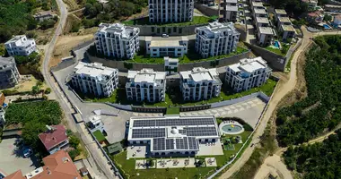 Penthouse 4 zimmer mit Balkon, mit Klimaanlage, mit Meerblick in Alanya, Türkei