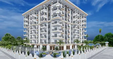 Wohnung 1 Schlafzimmer mit Fenster, mit Balkon in Avsallar, Türkei