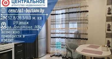 Apartamento 2 habitaciones en Borisov, Bielorrusia