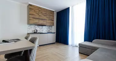 1 bedroom apartment with Furniture, with Parking, with Air conditioner in Kvariati, Georgia