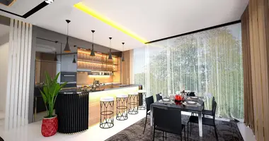 Penthouse 5 pokojów z Balkon, z Klimatyzator, z Widok na morze w Mahmutlar, Turcja