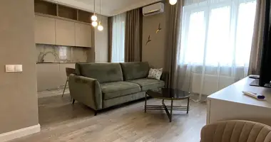 Wohnung 2 zimmer mit Balkon, mit Möbliert, mit Aufzug in Minsk, Weißrussland