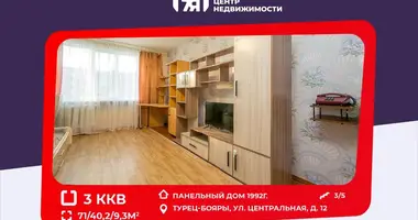 Mieszkanie 3 pokoi w Bojary-Turzec, Białoruś