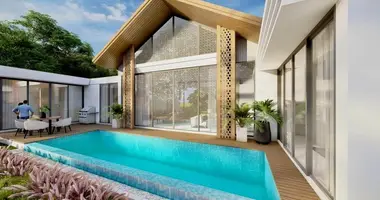 Villa 3 chambres avec Fenêtres double vitrage, avec Meublesd, avec Climatiseur dans Phuket, Thaïlande