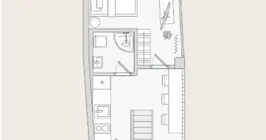 1 bedroom apartment in Municipality of Kallithea, Greece