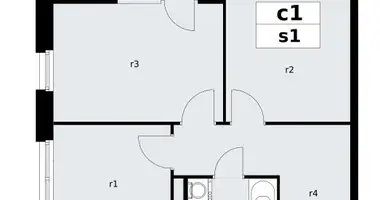 Appartement 2 chambres dans poselenie Sosenskoe, Fédération de Russie