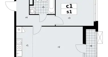 Mieszkanie 2 pokoi w poselenie Sosenskoe, Rosja