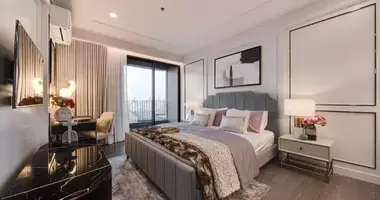 Penthouse 3 zimmer mit Balkon, mit Möbliert, mit Aufzug in Khlong Toei Subdistrict, Thailand