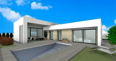 Villa  mit Garten, mit Privatpool, mit Grillen in el Pinos Pinoso, Spanien