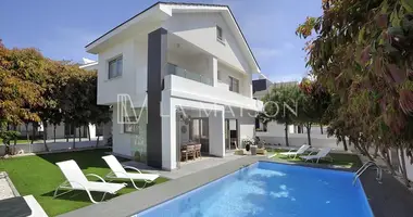 Haus 3 Schlafzimmer mit Klimaanlage, mit Meerblick, mit Schwimmbad in Pervolia, Cyprus