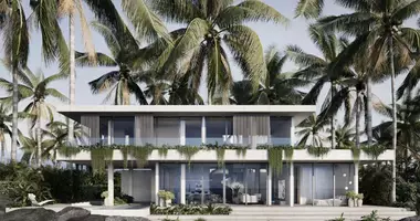 Villa 3 chambres avec Fenêtres double vitrage, avec Balcon, avec Meublesd dans Candidasa, Indonésie
