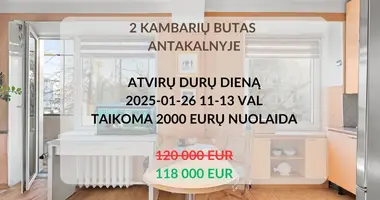 Apartamento 2 habitaciones en Vilna, Lituania