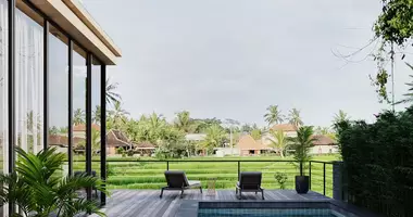 Villa 2 bedrooms with Double-glazed windows, with Furnitured, with Air conditioner in Ubud, Indonesia