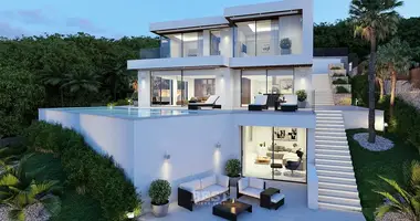 Villa 4 bedrooms with parking, with Air conditioner, with Sea view in Altea, Spain