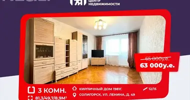 3 room apartment in Salihorsk, Belarus