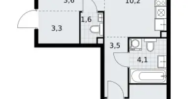 Appartement 3 chambres dans Postnikovo, Fédération de Russie