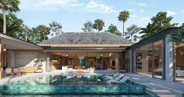 Villa 3 habitaciones con Doble acristalamiento, con Amueblado, con Aire acondicionado en Phuket, Tailandia