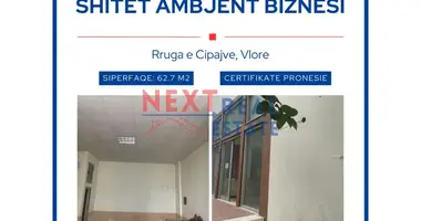 Propriété commerciale 63 m² dans Vlora, Albanie