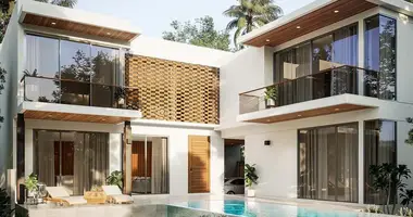 Villa 4 chambres avec Fenêtres double vitrage, avec Meublesd, avec Climatiseur dans Phuket, Thaïlande